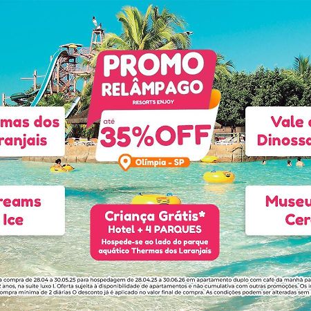 Enjoy Solar Das Aguas Park Resort Olímpia Dış mekan fotoğraf