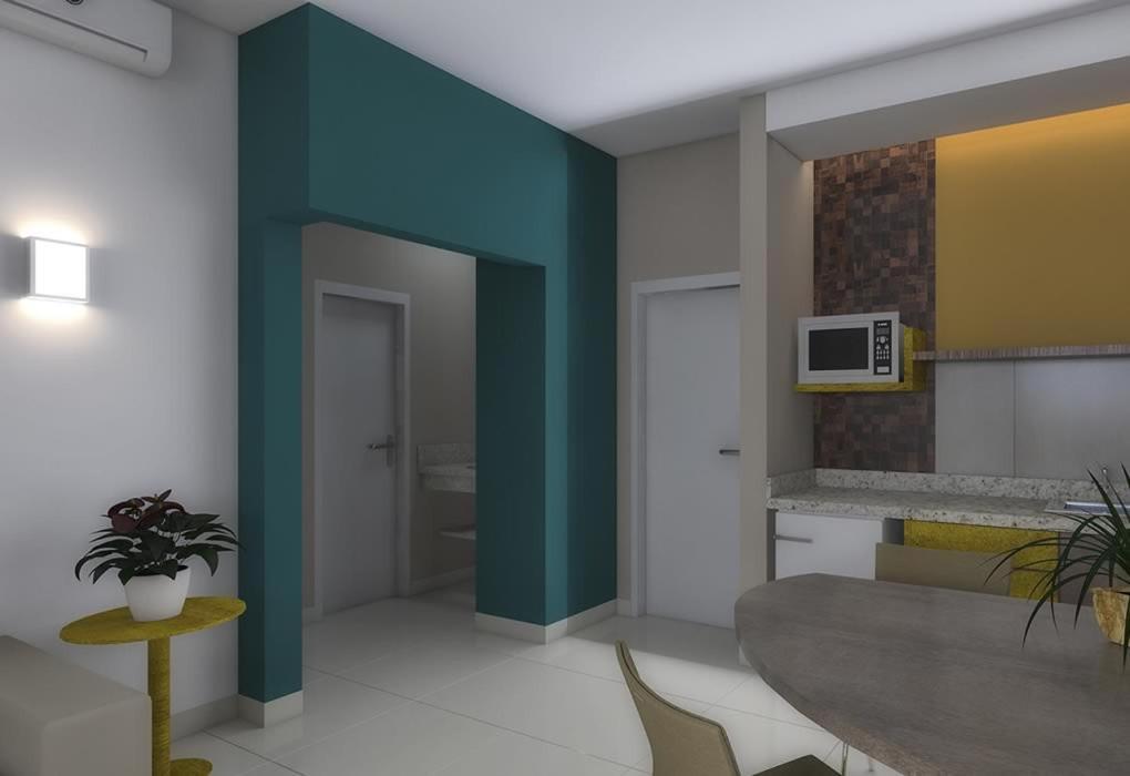 Enjoy Solar Das Aguas Park Resort Olímpia Dış mekan fotoğraf 3D rendering of a living room