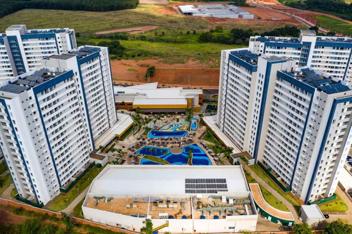 Enjoy Solar Das Aguas Park Resort Olímpia Dış mekan fotoğraf Aerial view of the complex