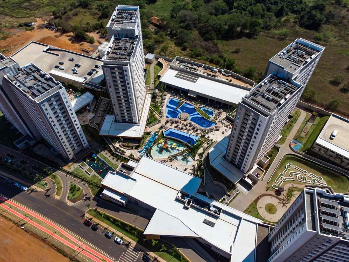 Enjoy Solar Das Aguas Park Resort Olímpia Dış mekan fotoğraf Aerial view of the complex